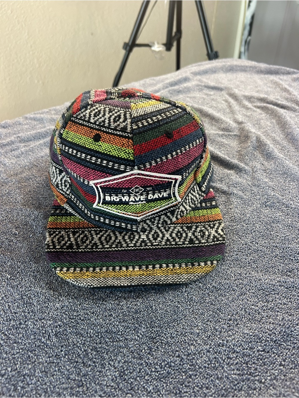 Big Wave Dave Honolulu Woven Snapback Surf Hat new